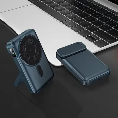 New Cross-border Mini Compact Magnetic Wireless Charging Watch Power Bank 10000mAh Super Fast Charging Mobile Power Supply - 8