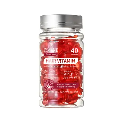 Vitamin Hair Care Capsules, Frizz Control, 40 Pcs