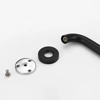 Black Stainless Steel Barrier-Free Toilet Grab Bar, Bathroom Safety Handrail