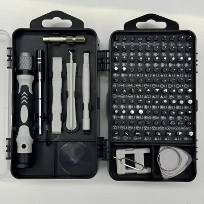 115-in-1 Screwdriver Set Multi-Function Precision Screwdriver Bit Phone Computer Disassembly Repair Kit - 12