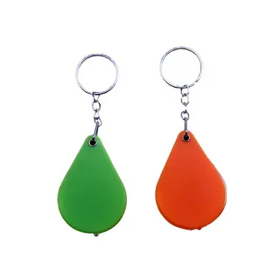 Plastic Folding Keychain Magnifier for Elderly Reading