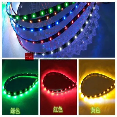 3528 1210 SMD LED Soft Light Strip 30CM-15SMD Car Light Strip 12V Glue-Filled Gasket 2835 Light Strip - 5