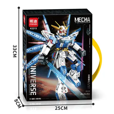 Mingdi K2213 Mecha Building Block Assembly Set, Robot Toy Model for Boys - 7