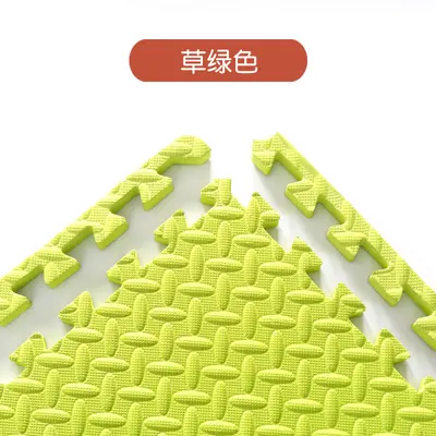 Foam Baby Crawling Play Mat, Interlocking, Thick, Large - 12