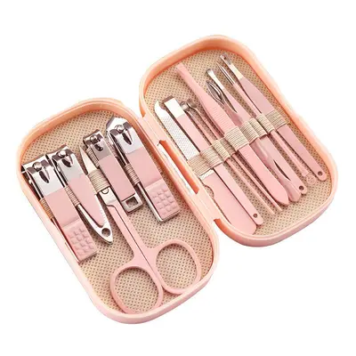 Manicure tool set, 14-piece, stainless steel, portable - 6