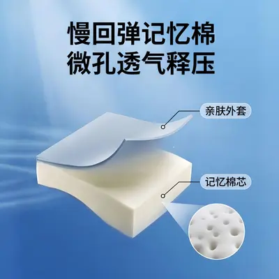 U-shaped memory foam neck pillow for travel - 5