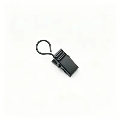 Curtain Clips with Hooks and Hook-and-Loop, Alligator Clips for Shower Curtains - 11