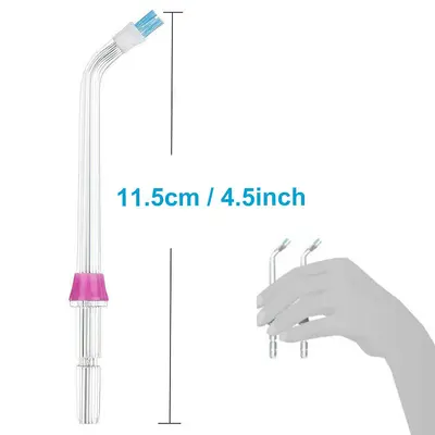 Waterpik su diş ipi ile uyumlu yedek kafa oral irrigator su ipi kafası yedek plak fırça başlığı