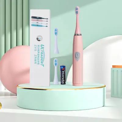 E802 Electric Toothbrush, Battery, Sonic, Soft Bristles - 8