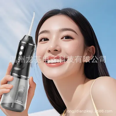 亚马逊工厂直销便携冲牙器电动口腔清洁手持洗牙器去牙结石水牙线 - 5