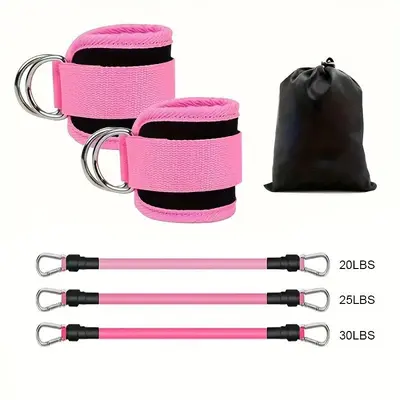 Leg Training Resistance Band Elastic Rope for Squats and Glute Fitness - 6