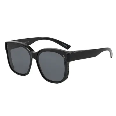 Polarized Unisex Sunglasses Model 8778 with Metal Studs for Driving - 1