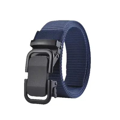 Kanvas kemer erkek otomatik tokalı moda erkek askeri eğitim kemeri genç ve orta yaşlı açık hava rahat denim kargo pantolon kemeri yeni stil