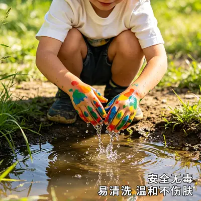 水性丙烯马克笔套装学生美术手工绘画涂鸦笔大容量彩色双头水彩笔