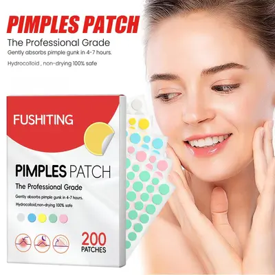 Pimples patch yuvarlak renkli hidrokolloid yaması