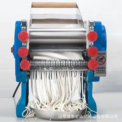 Elektrische Nudelmaschine, Edelstahl-Teigwickler - 1