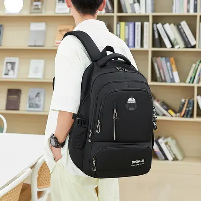 Men's Middle and High School Backpack, Large, Spine-Support Design - 2