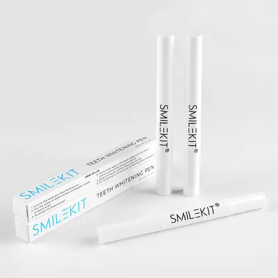 V34 Tooth Whitening Pen Set with Whitening Gel