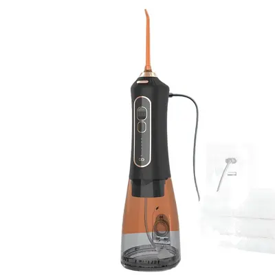 Portable oral irrigator set with electric toothbrush, F6, 8 accessories