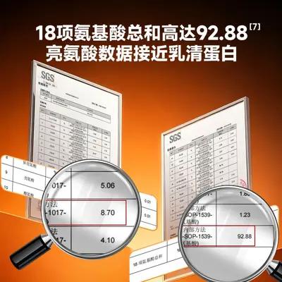 爱兰纯酵母蛋白粉2磅85%高蛋白质安琪原料健身补剂运动营养