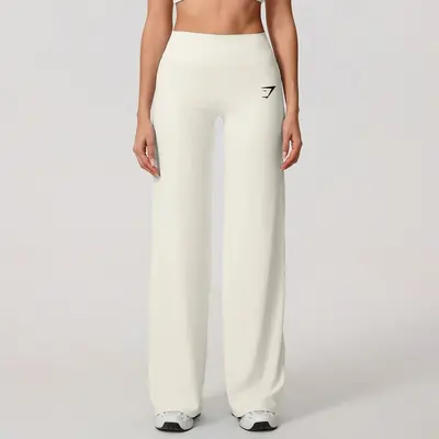 Yoga-Hose Weites Bein Weiches Fleece Hochbund - 10