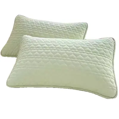 Pillow Cover 48x74 cm, Oil-Resistant Quilted, Pack of 2 - 6