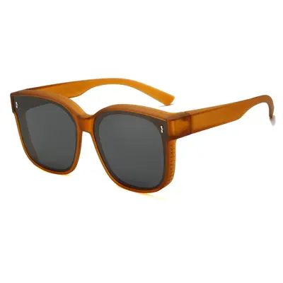 Men's Clip-On Myopia Sunglasses Set, Polarized UV400 Protection for Driving - 8