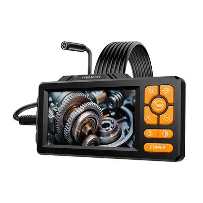 Industrial Endoscope High Definition Portable Handheld Display Camera Video Inspection Borescope for Automobile Engine Repair Detection Pipe Inspection
