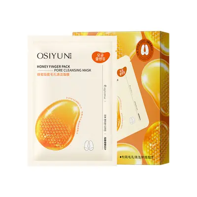 Honey Finger Cover Pore Cleansing Mask with Enzyme Face Brush - 6