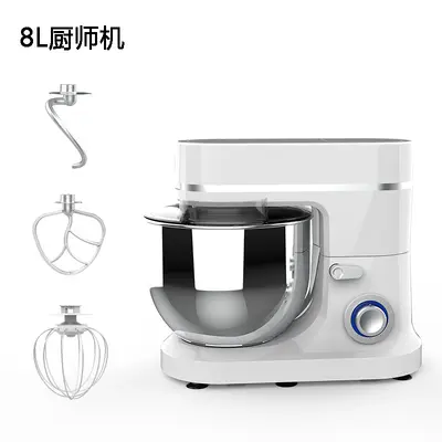 3-in-1 chef machine 6L-10L capacity dough kneader and cream mixer - 11