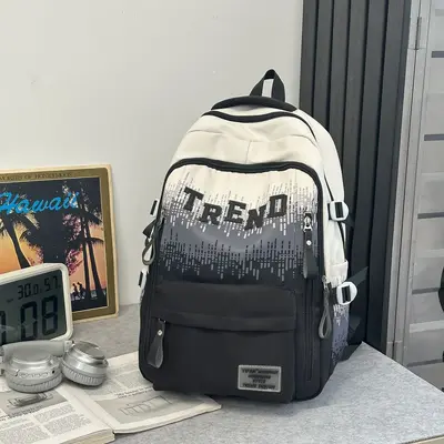 Gradient Large-Capacity Middle and High School Backpack - 11