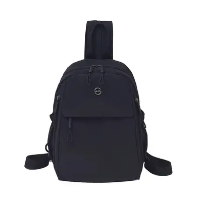 Ultra-Lightweight Small Nylon Canvas Commuter Backpack - 6