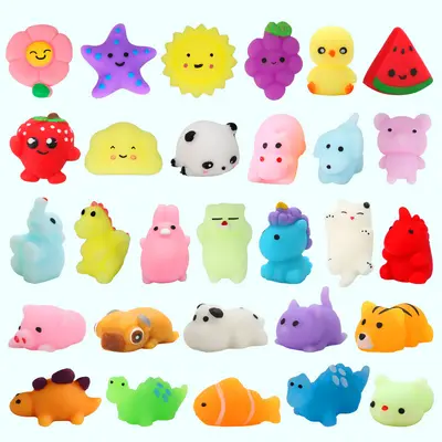 Animal Squishy Toy, Cute Mochi Stress Relief Toy