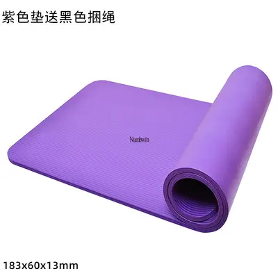 13 mm NBR-Yogamatte, dicke Fitnessmatte, auch als Krabbelmatte - 8