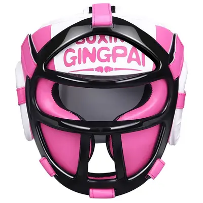 Children's Boxing Helmet with Face Guard, for Muay Thai and Taekwondo Training - 11