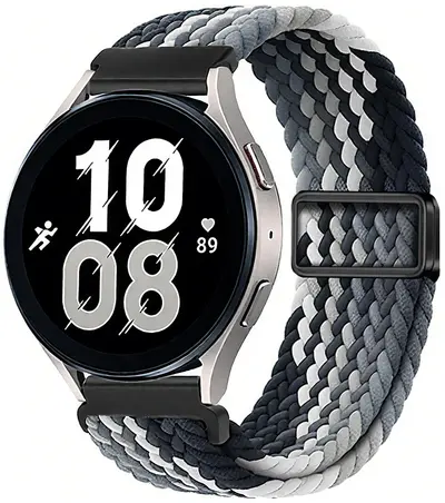 Nylon Woven Magnetic Buckle Strap for Apple Watch, Huawei GT5 Compatible - 9