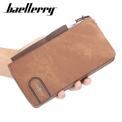 Baellerry Erkek Uzun Fermuarlı Cüzdan, El Bileği Askılı - 1