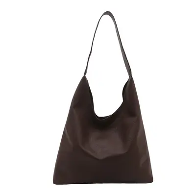 Women's Retro Large Capacity Shoulder Bag, Korean Style Work Tote - 7
