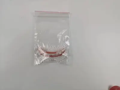 Künstliche Zahnschalen Ober- und Unterkiefer, mit oder ohne Loch, Bleaching - 10