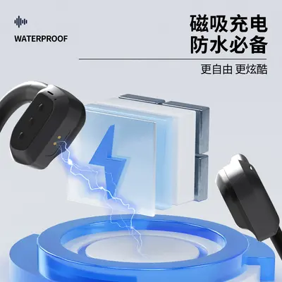 Schlaf-Bluetooth-Kopfhörer mit Knochenleitungstechnologie, Sport, wasserdicht, schweißfest