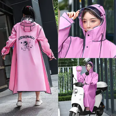 Full-body waterproof raincoat for e-scooter and bicycle - 8