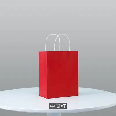 Kraft Kağıt Hediye Çantası, Giyim Mağazası Alışveriş Torbası