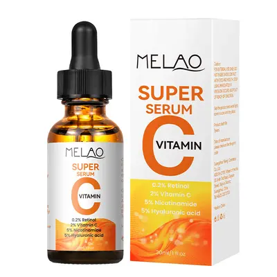 Grenzüberschreitende VC Originallösung feuchtigkeitsspendend und pflegend C-Vitamin Niacinamid Retinol PDRN Polypeptid Blaugrüner Kupfer Peptid Gesichtsessenz OEM - 8