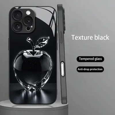 iPhone 16 Pro Max, 15, 14/13, 12 kompatible kristalklare Apple-Handyhülle Eiseffekt transp