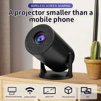 M5PRO Cross-Border New Home Micro Portable Mini Projector HD Home Wireless Wired Compact Mobile Phone Projector