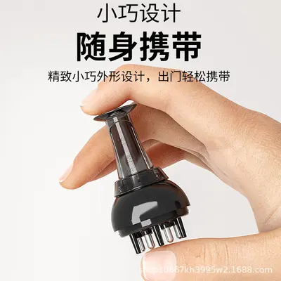 Minoxidil Scalp Applicator Roller Ball Massage Comb, 1ml - 3