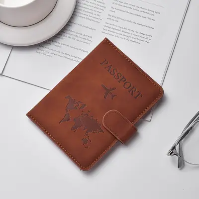 Passport cover, PU leather, magnetic closure, color-changing - 10