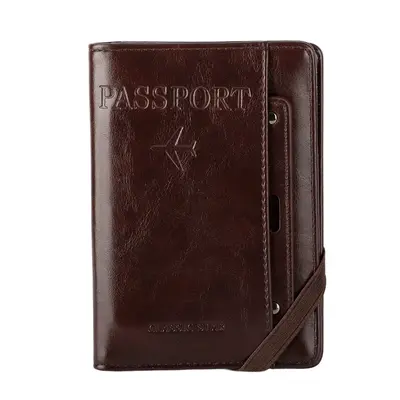 Multifunctional passport holder, travel document organizer - 11