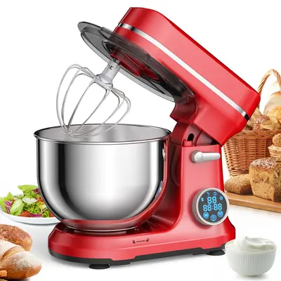 Teigmischer 5L, DC-Leisemotor, intelligenter Eierschläger - 4