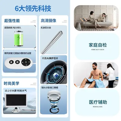 Rectal Endoscope Ultra HD 10 Inch Portable Inspection Camera - 3